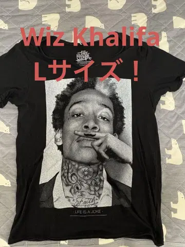 초레어 L! Wiz Khalifa 사진 티셔츠 ELEVEN PARIS