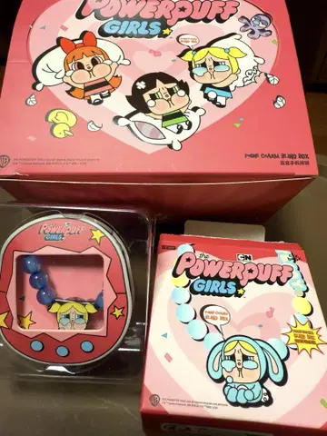 cry baby x 파워퍼프걸 버블스 스트랩 popmart