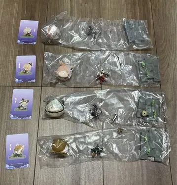 원신 전장의 영자 이나즈마 카에데하라 카즈하 요이미야 사유 고로 피규어