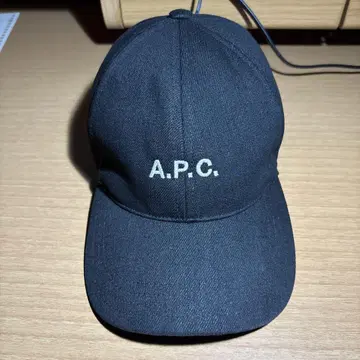 [정품] A.P.C 아페쎄 로고 데님 캡 58