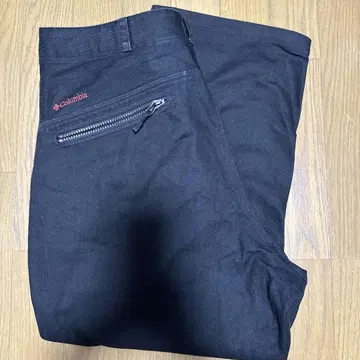 컬럼비아 남성용 벨트 팬츠 블랙