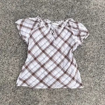 빈티지 Y2K 00s 벌룬 탑 단 한 점