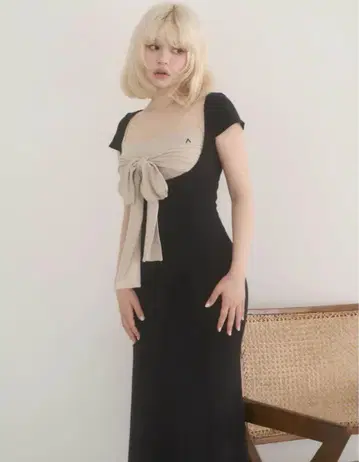 Andmary Lady like long dress black