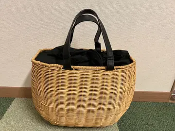북유럽, 동글동글한 가죽 핸들 바스켓백