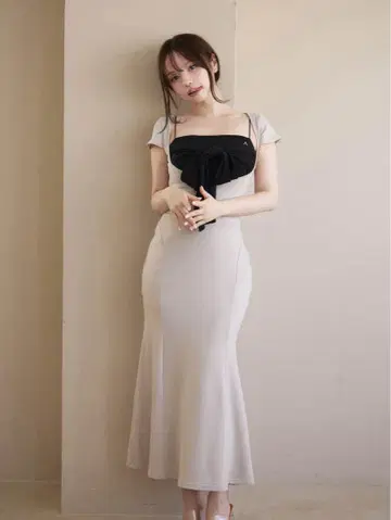 andmary Lady like long dress