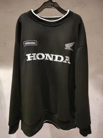 HONDA 맨투맨 트레이닝복 4L 블랙