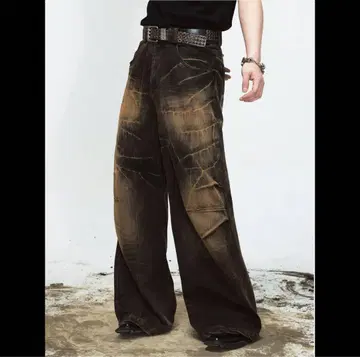 Peoplestyle Baggy Jeans 팬츠 청바지 데님