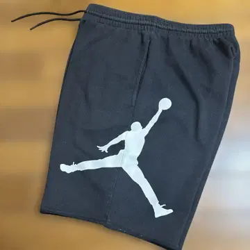 Jordan 블랙 스웨트 숏팬츠 M