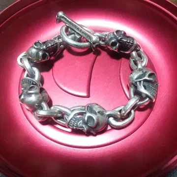 5 스컬 팔찌 STERLING