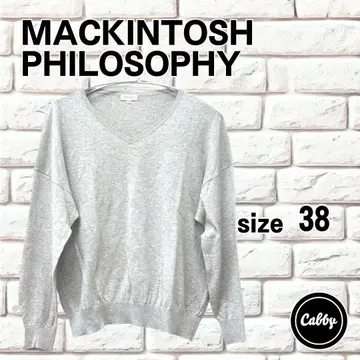 MACKINTOSHPHILOSOPHY 매킨토시 필로소피 긴팔 그레이