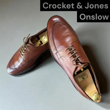 새상품급 크로켓 Onslow U팁 신발 브라운 6E 24.5cm
