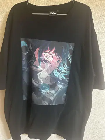 Ado WORLD TOUR Hibana 티셔츠 블랙 XXL