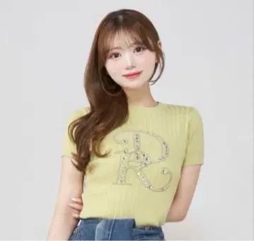 Darich DR 비쥬 리브 니트탑 [Mint]
