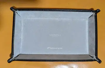 MIKIMOTO 가죽 트레이 블랙