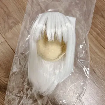 SD DD 인형용 가발 9-10인치 SDGr SD13 SD17 화이트