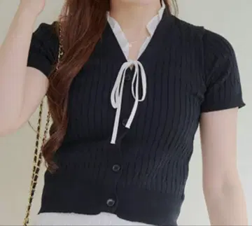ANOTHER BRANCH OLIVE des OLIVE 프릴 가디건