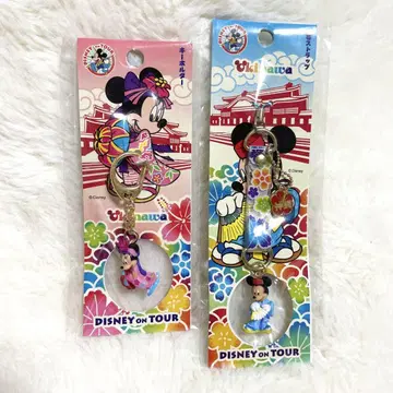 [레어] 디즈니 온 투어 키링 스트랩 오키나와 disney