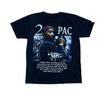 00s 2pac 티셔츠