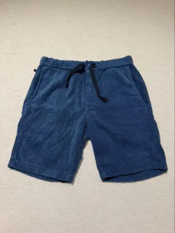 BLUE BLUE 파일 하프 팬츠