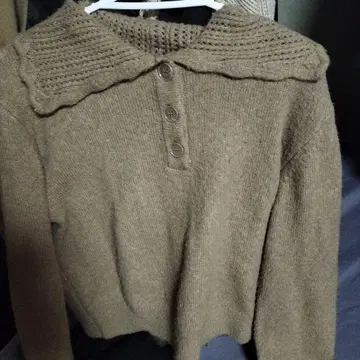 H&M 브라운 니트 스웨터 EUR XS