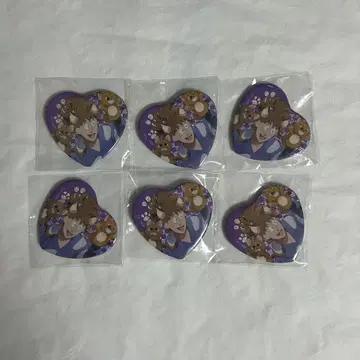 닌타마 란타로 난자타운 하트 캔배지 하치야 사부로