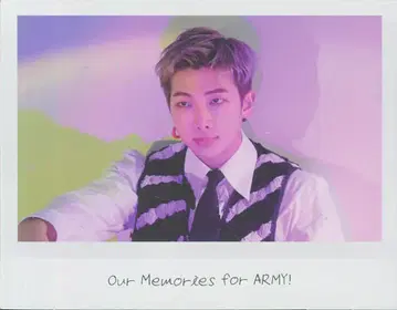 BTS Blu-ray반 RM MEMORIES OF 2021 브로마이드
