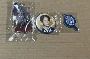토사카 히로오미 클리어 참 캔뱃지 키 참 3세트