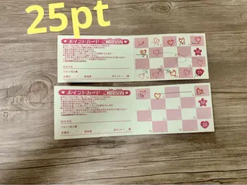 프리큐어 프리티 스토어 포인트 카드