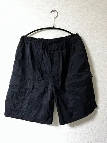 MUJI Labo 카고 숏팬츠 M 사이즈 블랙