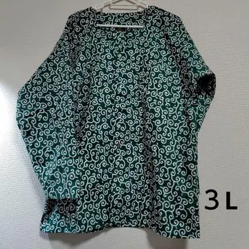 다보 셔츠=그린 당초소=3L