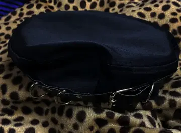 WM BBY 여성용 블랙 벨트 베레모 미사용 새상품