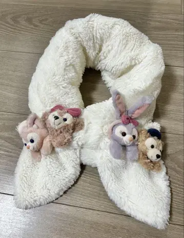 디즈니씨 더피프렌즈 머플러