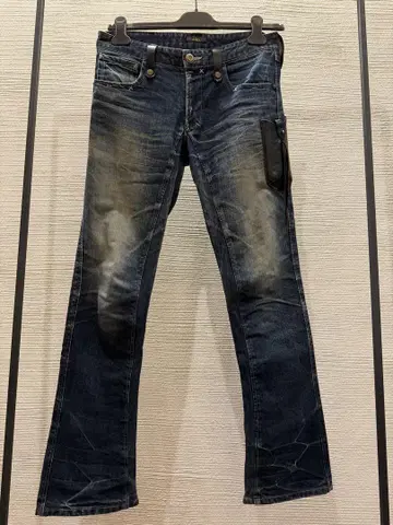 00s obelisk flare denim japanese label