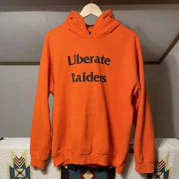 Liberaders x RHC 콜라보 풀오버 후드티 M 오렌지