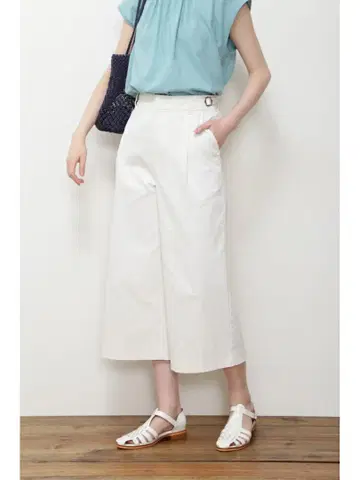 human woman 휴먼 우먼 쿨맥스 면 린넨 옥스 팬츠