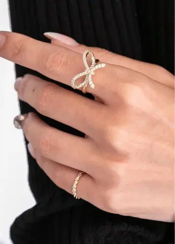 셰리쉬 sheriche grace lady 리본 ring