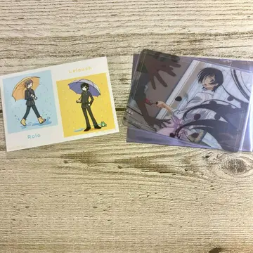 코드 기어스 크로스 스토어 아트레 아키하바라 클리어 카드 를르슈 혜택
