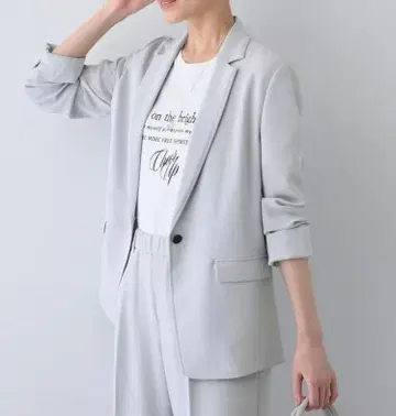 [입는 양산/열차단/UV 케어] 내로우 테일러드 칼라 자켓