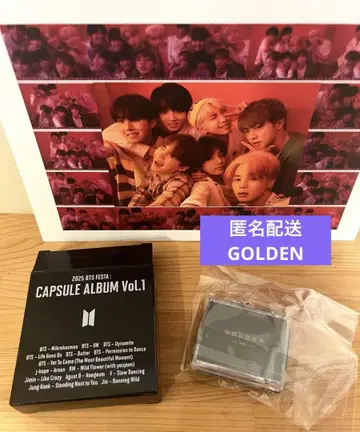 BTS CAPSULE ALBUM GOLDEN 캡슐 앨범 정국
