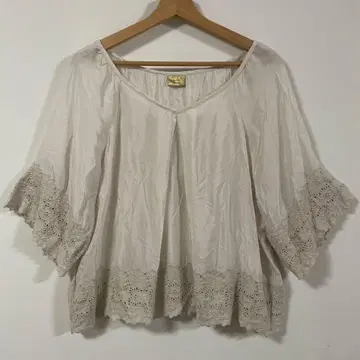 Spick&Span Noble 자수 블라우스 보헤미안 인도산