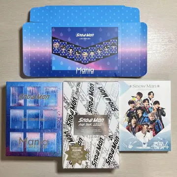 SnowMan 라이브 DVD 3점 + 혜택