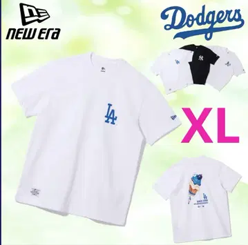 완판템 뉴에라 로스앤젤레스 다저스 아이스크림 로고 T셔츠 XL