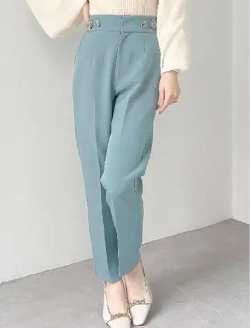 리젝시 하이웨스트 테이퍼드 팬츠