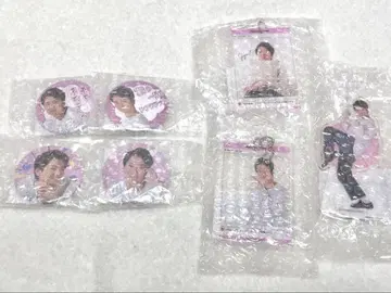 이타바시 하우스 타케우치 세트 모리 온라인 스크래치 아크릴 스탠드 캔뱃지