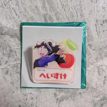 닌타마 란타로 쿠쿠치 헤이스케 스이파라 네임 배지