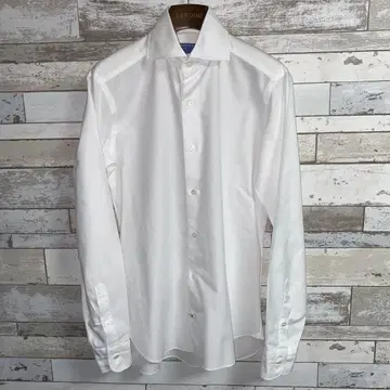 BARBA 옥스포드 와이드 칼라 셔츠 size15-38 이탈리아제