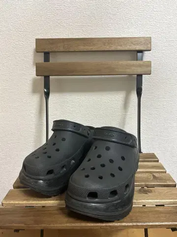 Crocs 블랙 Mega Crush