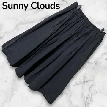 [ Sunny Cloues ] 써니클라우드 (3L) / 미디 스커트 블랙