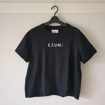 [일본제] EZUMi 로고 티셔츠 블랙