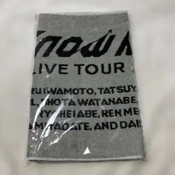 Snow Man LIVE TOUR 2022 타월